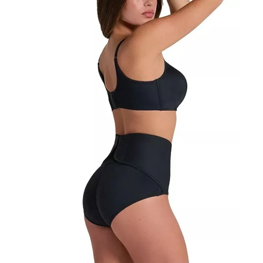 Leonisa NWT Firm Control Adjustable Compression Belly Shaper Black XL